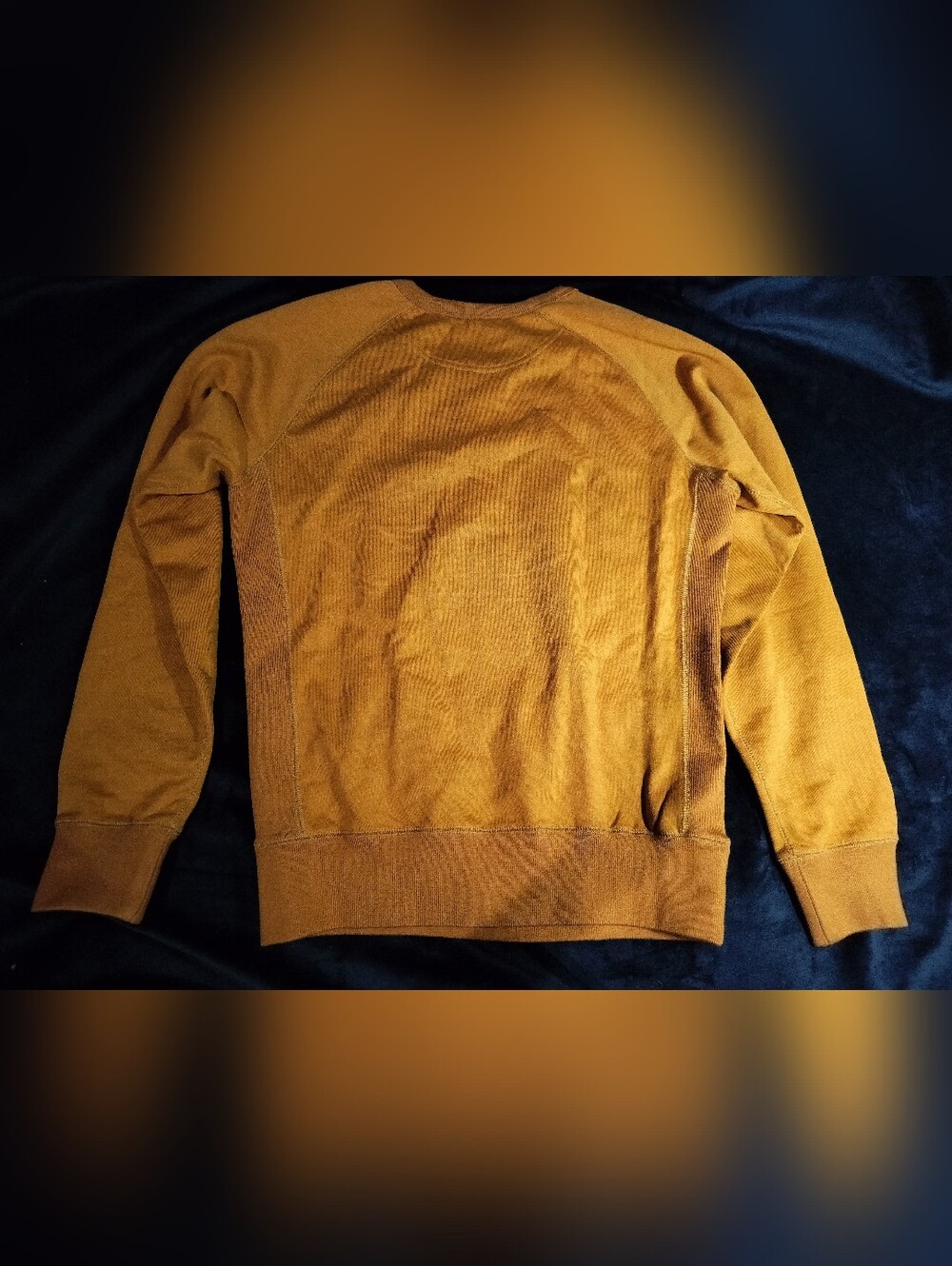 Spier & Mackay Premium Cotton Mustard Crewneck Sweatshirt Designer - XS - Picture 3 of 9